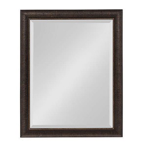 lot 5469 image: Kate and Laurel Aldridge 21.5-Inch x 27.5-Inch Wall Mirror in Bronze