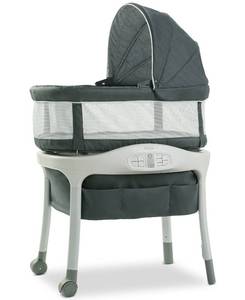 lot 5474 image: Graco Sense2Snooze Bassinet with Cry Detection Technology