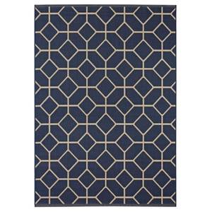 lot 5479 image: Balta Rugs Bay Village NavyBeige IndoorOutdoor Area Rug