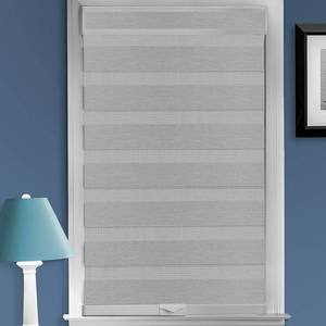 lot 8734 image: Cordless 39x72 Celestial Sheer Double Layered Shade