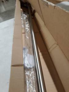 lot 9606 image: Amazon Basics Shower Curtain Tension Rod