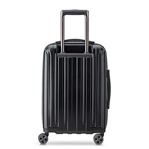 lot 9611 image: DELSEY Paris Titanium DLX Hardside Luggage with Spinner Wheels, CARRY-ON SIZE ONLY - ONE PIECE