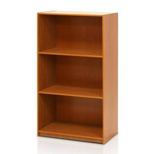 lot 9626 image: (Set of 2) Furinno Basic 3-Tier Bookcase Storage Shelves, Multiple Colors