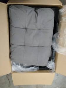 lot 10268 image: Sectional Sofa Replacement Parts - Cushions and One Base
