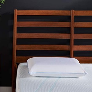 lot 22501 image: Tempur-Pedic TEMPUR-Cloud Breeze Dual Cooling Pillow, Queen , White