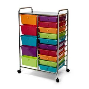 lot 237 image: 15-Drawer Organizer Cart