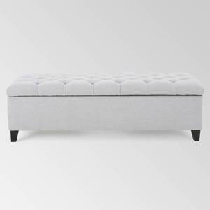 lot 287 image: Ottilie Modern Button-tufted Storage Ottoman Bench by Christopher Knight Home Retail$182.49