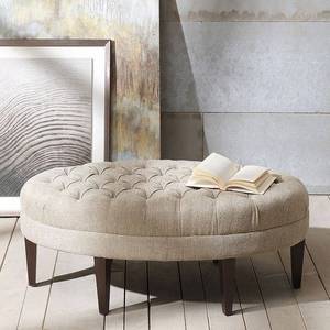 lot 292 image: Madison Park Chase Surfboard Tufted Ottoman Retail$207.99