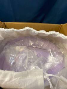 lot 299 image: Best Price Mattress Full Mattress Topper - 3 Inch Egg Crate Memory Foam