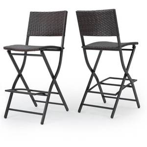 lot 361 image: Margarita Outdoor Wicker Barstool (Set of 2) by Christopher Knight Home Retail$163.99