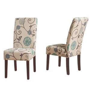 lot 363 image: Pertica Contemporary Fabric Dining Chairs (Set of 2) by Christopher Knight Home - 17.50 L x 26.75 W x 39.00 H Retail$168.49