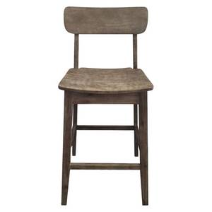 lot 382 image: Rustic 29-inch Torino Wood Bar Stool Retail$109.99