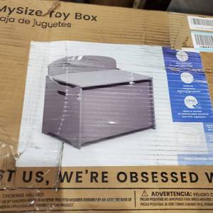lot 1348 image: MY SIZE TOY BOX GREY TR83450GN-026