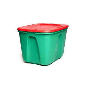 lot 1362 image: 3pk 18gal Holiday Storage Tote - Homz
