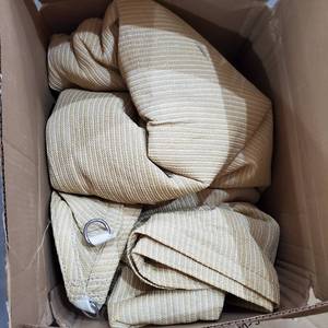 lot 1364 image: TAN TARP WITH STRAPS