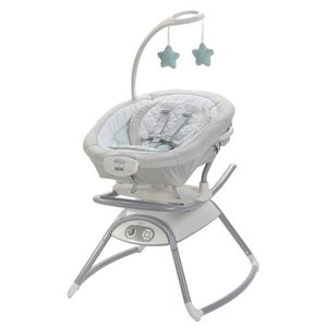 lot 1375 image: Graco Duet Glide Gliding Baby Swing with Portable Rocker, Winfield