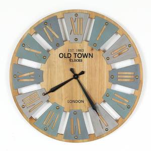 lot 1414 image: Luxen Home Windmill Wall Clock