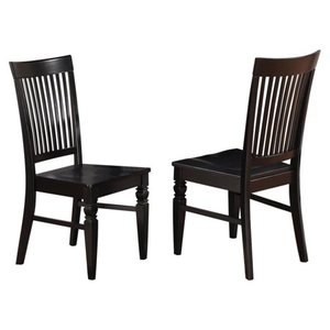 lot 1426 image: Weston Wooden Slatted Back Dining Chair- Retail$157.76