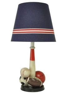 lot 208 image: 22 5 Mult-Sport Table Lamp - 22.5 22.5
