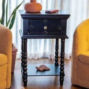 lot 234 image: Copper Grove Bellevue 1-drawer Nightstand Retail$108.49