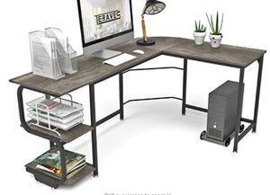 lot 342 image: Teraves L Shaped Corner Desk