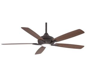 lot 1293 image: ELEGANT 60 DIMMABLE CEILING FAN 5 BLADES
