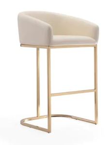 lot 1377 image: CEETS CHIC AND ELEGANT LOUVRE BARSTOOL