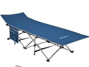 lot 1382 image: KING CAMP OAK COT ITEM KC2026-C3201820