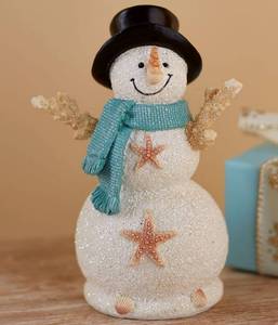 lot 1721 image: Snowman Decor