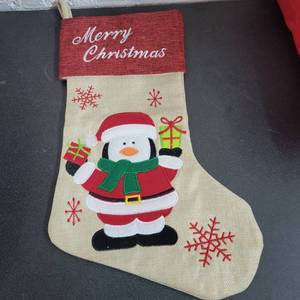 lot 1729 image: Penguin Stocking