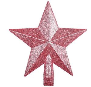 lot 1707 image: Pink Glitter Tree Topper