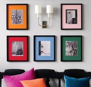 lot 2061 image: Colored Frames