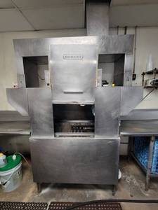 lot 33612 image: Hobart Conveyor Style Dish Washing Machine Model C44A