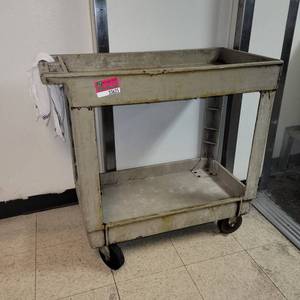 lot 33625 image: 2 - Tier Rolling Cart