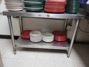 lot 33652 image: National Stainless Steel Equipment Stand