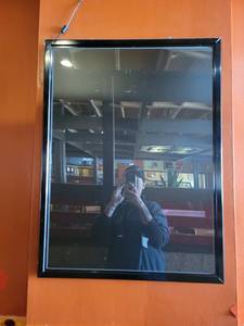 lot 33675 image: Lighted Dry Erase Menu Board - Markers Not Included