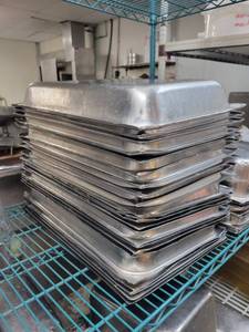 lot 33588 image: Lot of Full Size Hotel Shallow Pan Approx 30