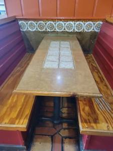 lot 35493 image: Table with Tile Center