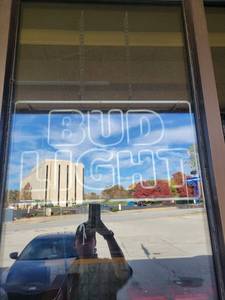 lot 33693 image: Bud Light Neon Sign