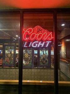 lot 33677 image: Coors Light Neon Sign