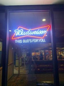 lot 33676 image: Budweiser LED Neon Sign