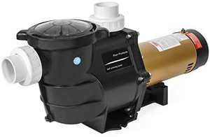 lot 3360 image: XtremepowerUS 75035-1 2 HP Self Prime inAbove Ground Swimming 2 NPT Fitting ETL Pool Pump, Black