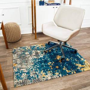 lot 4115 image: Anji Mountain Rugd Collection Chair Mat, 40 x 54-Inch, Bilbao