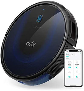 lot 4124 image: eufy by Anker, BoostIQ RoboVac 15C MAX, Wi-Fi Connected Robot Vacuum Cleaner, Super-Thin, 2000Pa Suction, Quiet, Self-Charging Robotic Vacuum Cleaner, Cleans Hard Floors to Medium-Pile Carpets