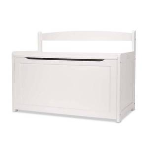 lot 5894 image: Melissa & Doug Wood Kids Toy Chest, Multiple Colors