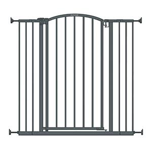 lot 5899 image: Summer Extra Tall Decor Safety Baby Gate, Gray �� 36�� Tall, Fits Openings of 28�� to 38.25�� Wide, 20�� Wide Door Opening, Baby and Pet Gate
