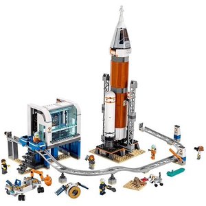 lot 5904 image: LEGO City Space Deep Space Rocket and Launch Control 60228 Model Rocket Building