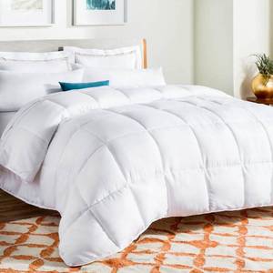 lot 5910 image: Linenspa All-Season Reversible Down Alternative Microfiber Comforter