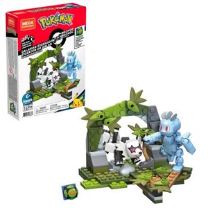 lot 5927 image: Mega Construx Pokemon Machop Vs. Galarian Zigzagoon Construction Set, Building Toys For Kids