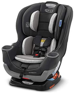 lot 5932 image: Graco Extend2Fit Convertible Car Seat  Ride Rear Facing Longer with Extend2Fit, Redmond, Amazon Exclusive
